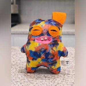 Fluffie Stuffiez Fluggers Plush Toy Colorful Bunny Stuffed Animal Collectible